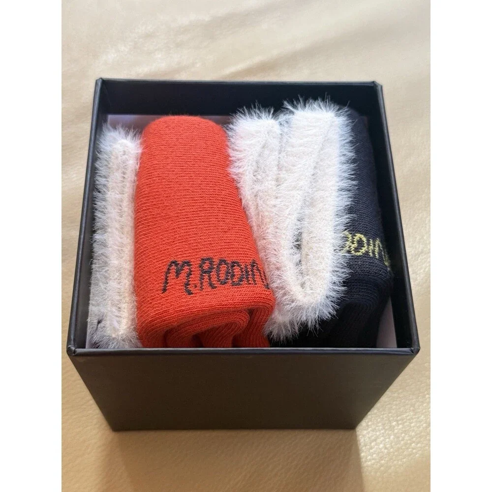 New Mini Rodini Ritzrats Terry Socks Gift Set 2 Pack Size 32/35 NWT